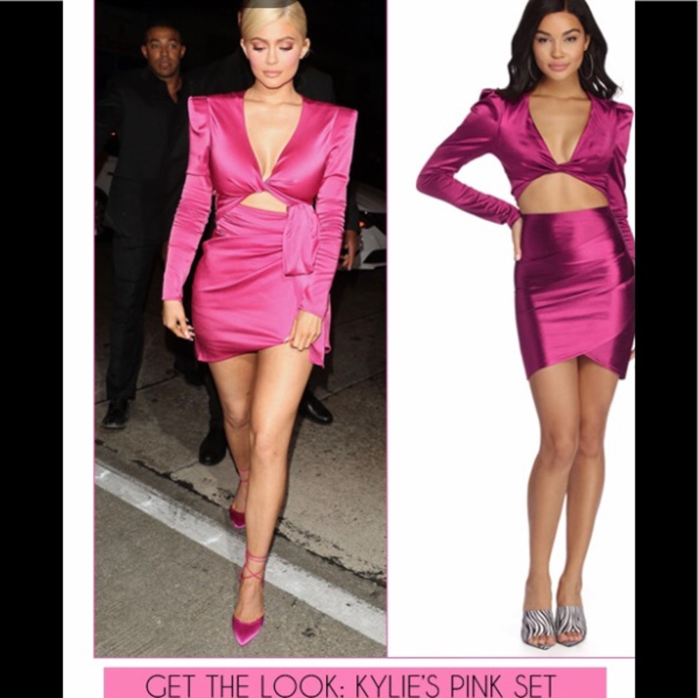 Fuchsia Glam Skirt